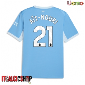 Manchester City Rayan Ait-Nouri #21 Prima Maglia 2026-27 Manica Corta